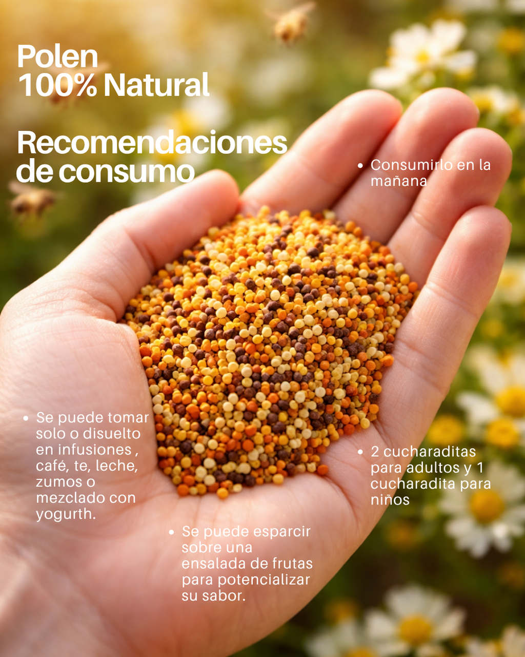 Polen de abejas 330gr