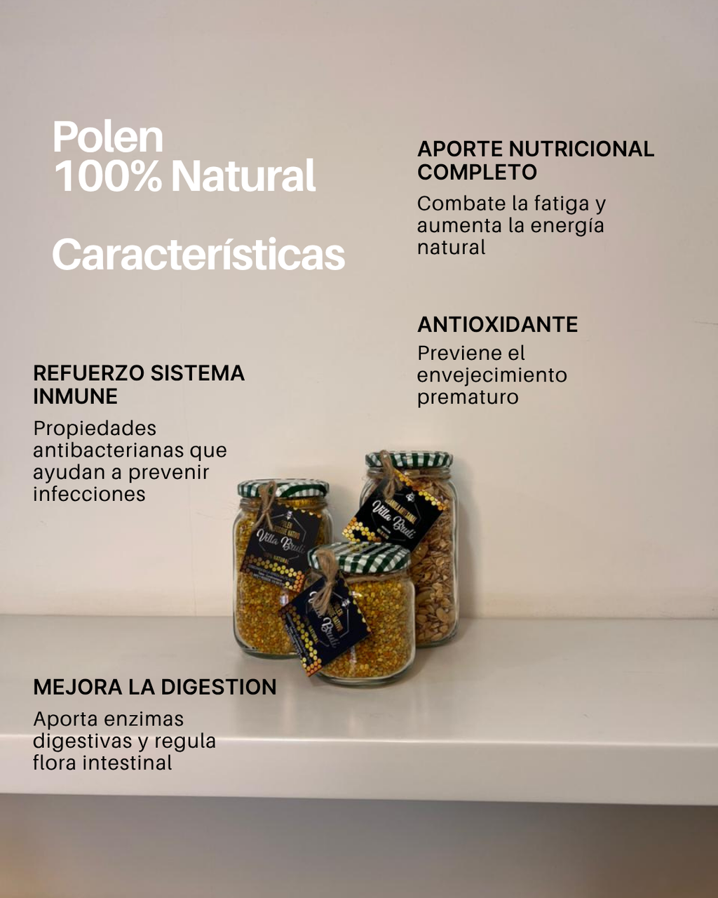 Polen de abejas 330gr