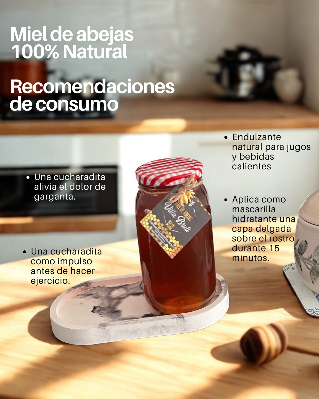 Miel de abejas 650gr
